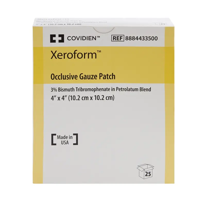 Xeroform Petrolatum Impregnated Dressing, 4 x 4 inch