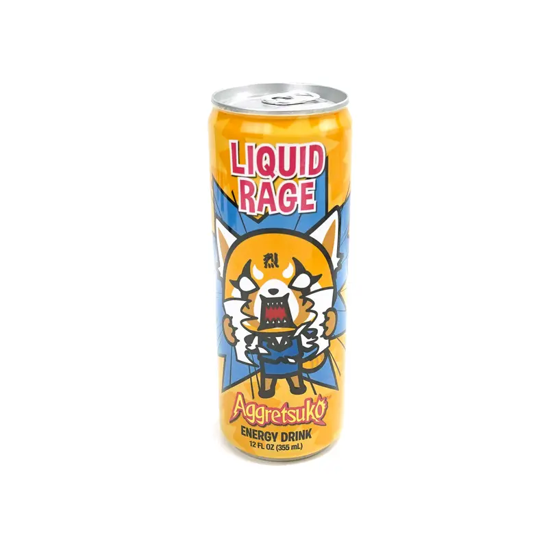 Aggretsuko Liquid Rage Energy Drink (US)