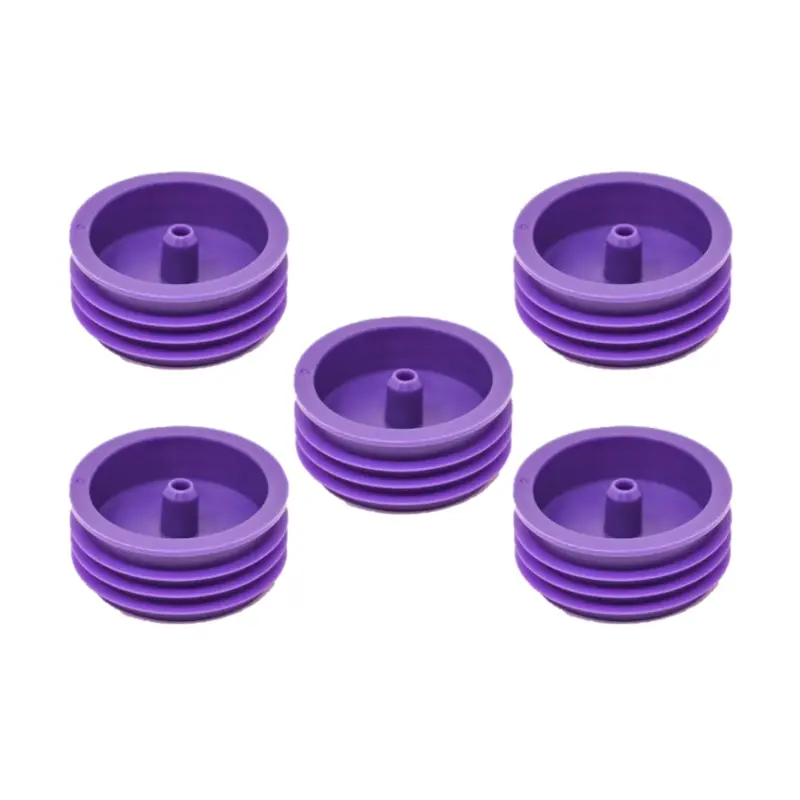 Vesco Medical ENFit Medication Bottle Adapter 17mm-20.5mm, 5-Pack