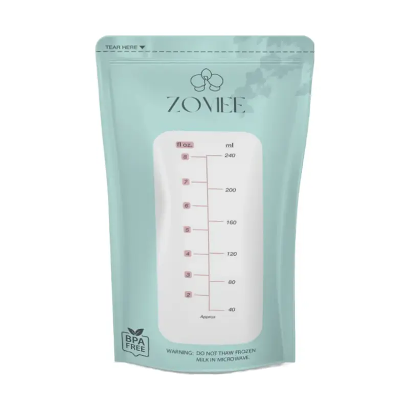Zomee Milk Storage Bags 8ml, 120 Count