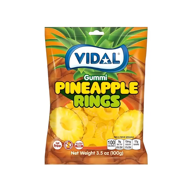Vidal Pineapple Rings (Spain)