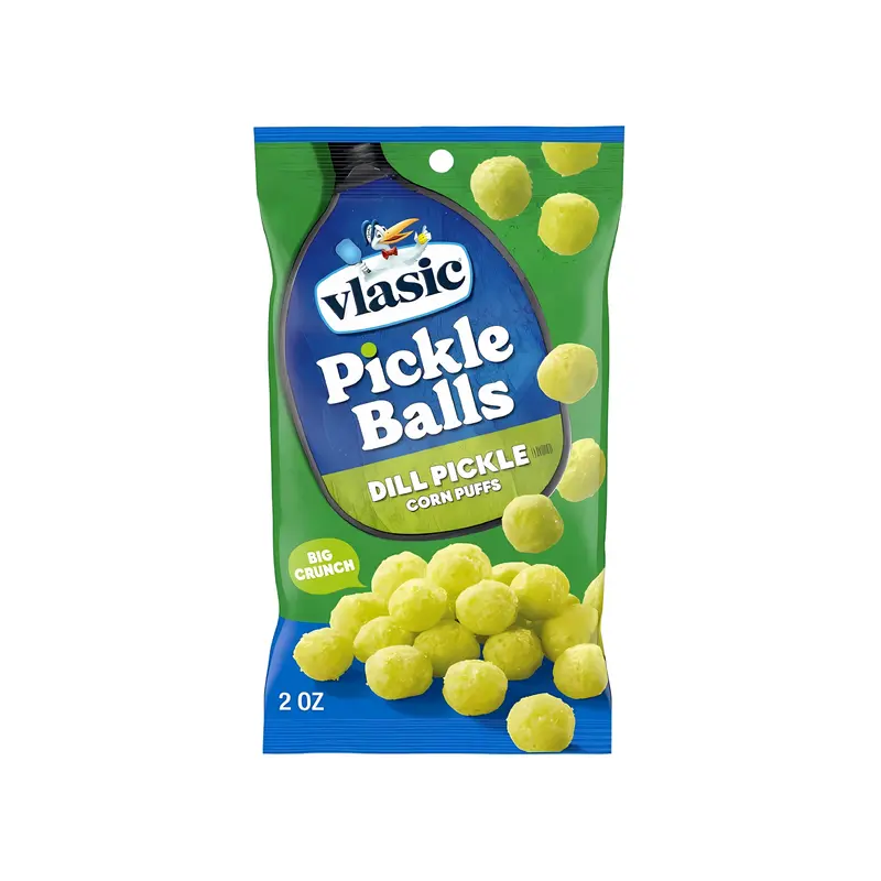 Vlasic Dill Pickle Corn Puffs (USA)
