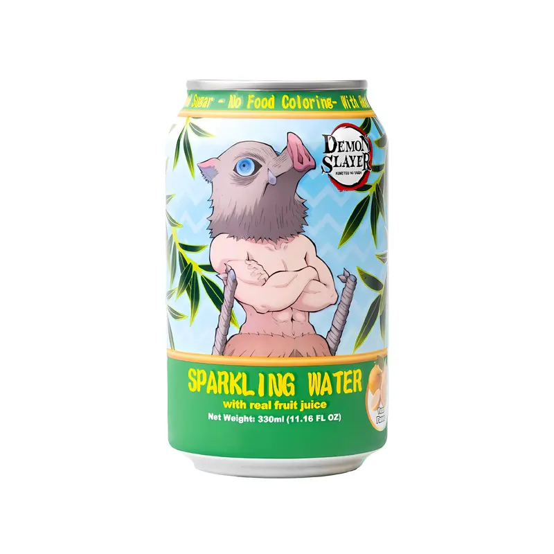 AnyYums Demon Slayer Sparkling Water Yuzu Flavor (USA)