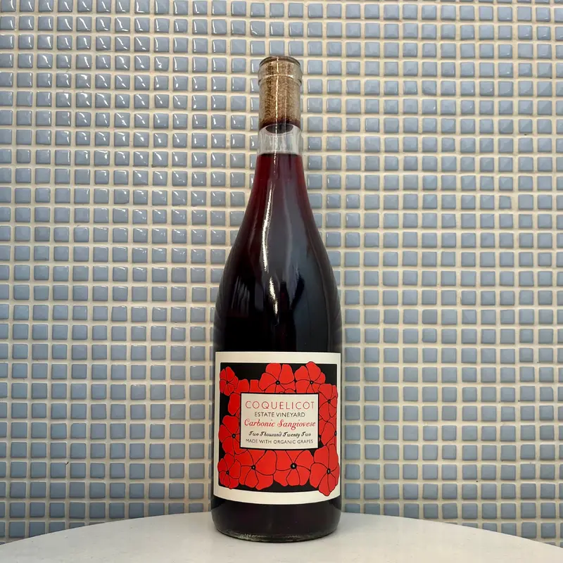 coquelicot carbonic sangiovese '22