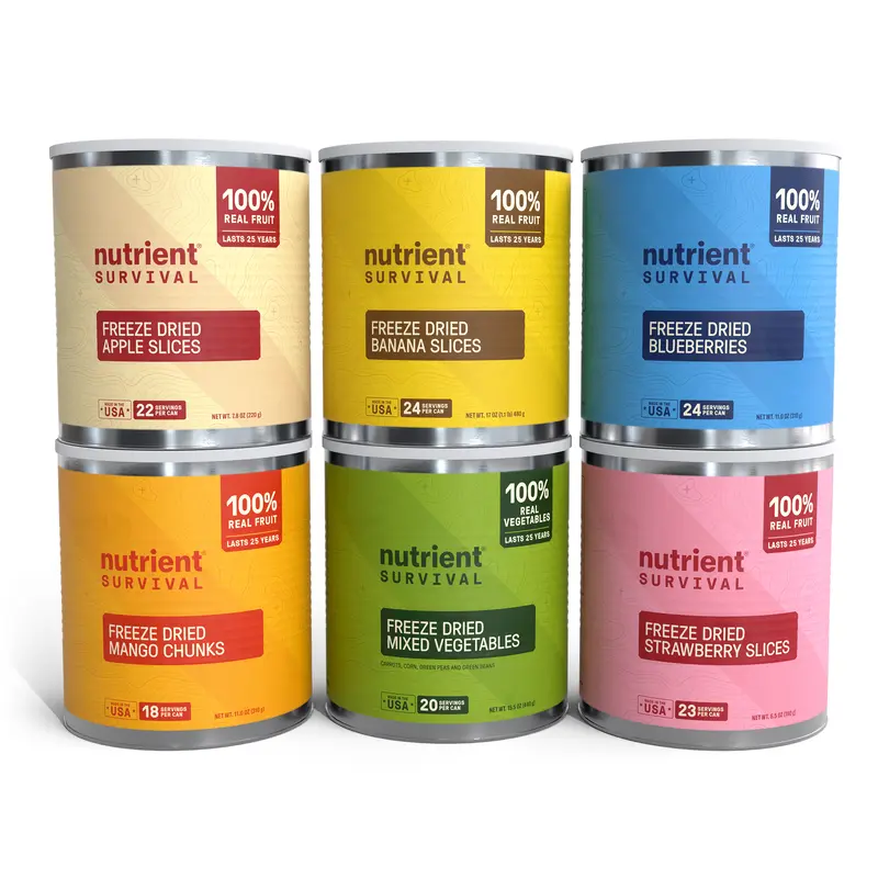 Freeze Dried Fruit and Vegetable Bundle