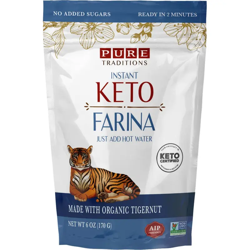 Pure Traditions Gluten & Grain Free Instant Keto Farina 6 oz