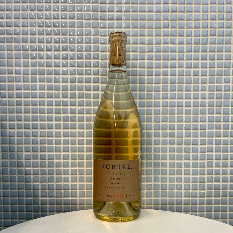 scribe non-alcoholic verjus of pinot noir '24