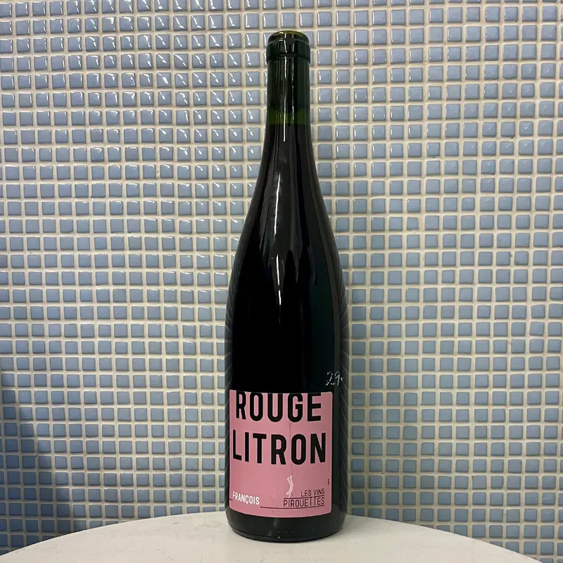 les vins pirouettes rouge litron red '23