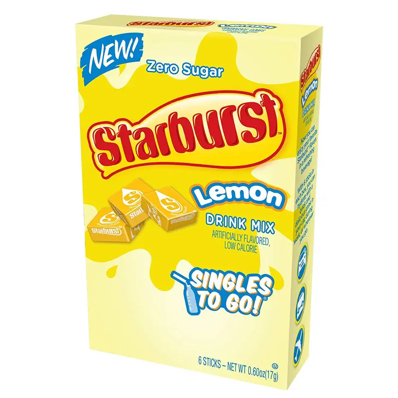 Starburst Zero Sugar Singles-to-Go