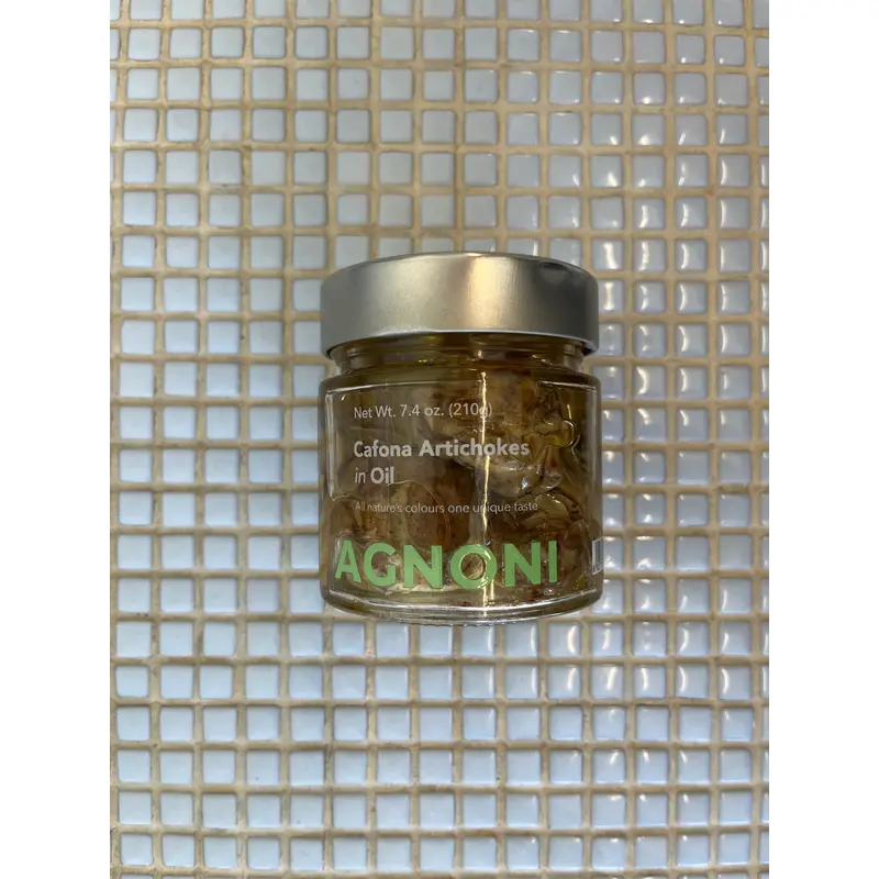 agnoni cafona artichokes in oil