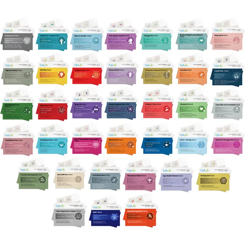 Complete Vitamin Patch Pack by PatchAid