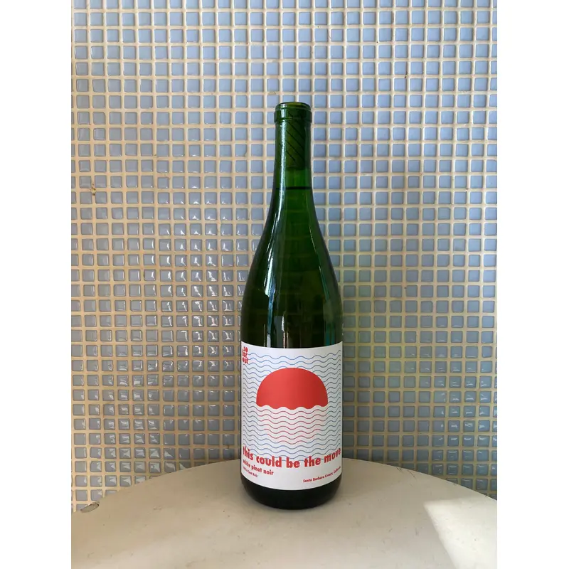 so far out "this could be the move" '23 pinot noir blanc