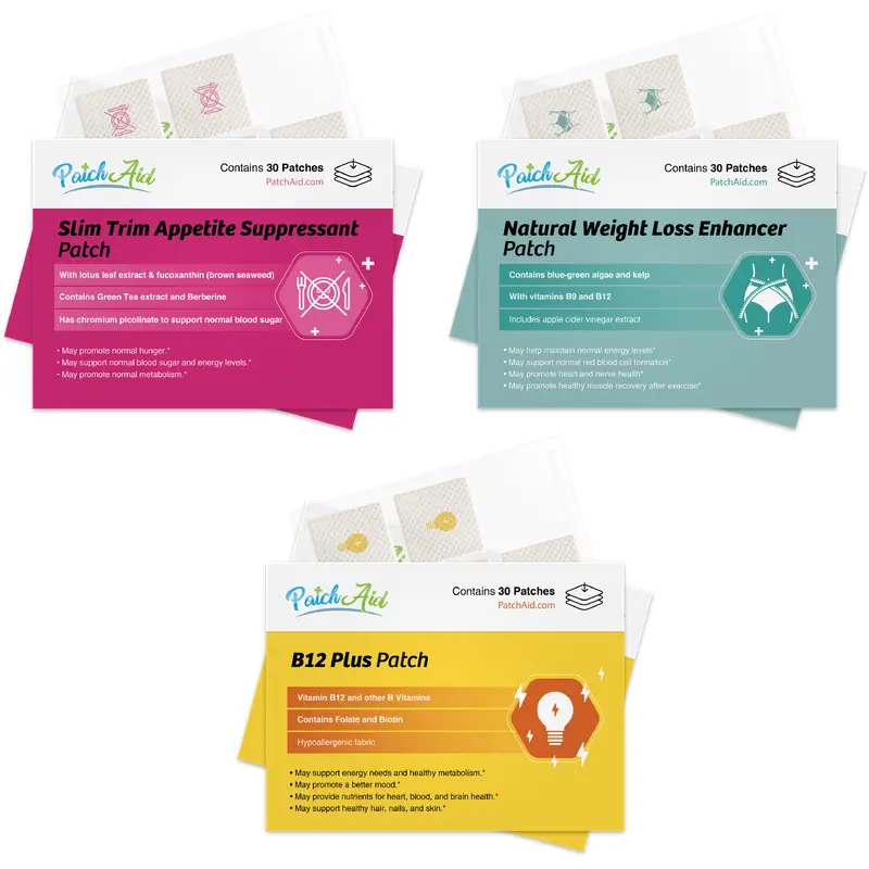 Turbo Weight Loss Vitamin Patch Pack by PatchAid