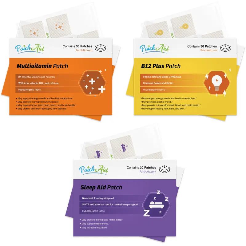 24/7 Feel Good Vitamin Patch Pack by PatchAid