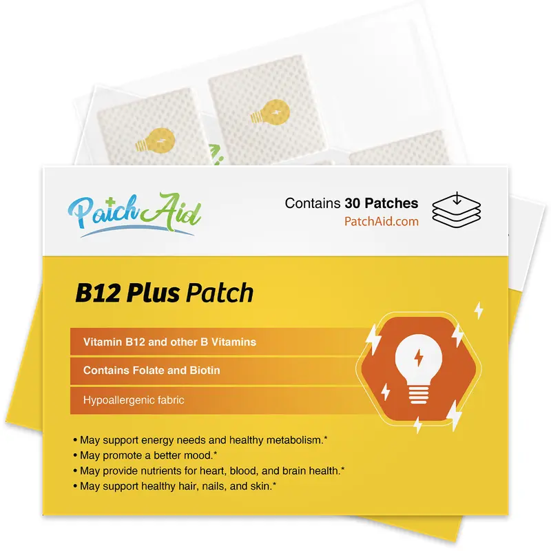 B12 Energy Plus Vitamin Patch by PatchAid