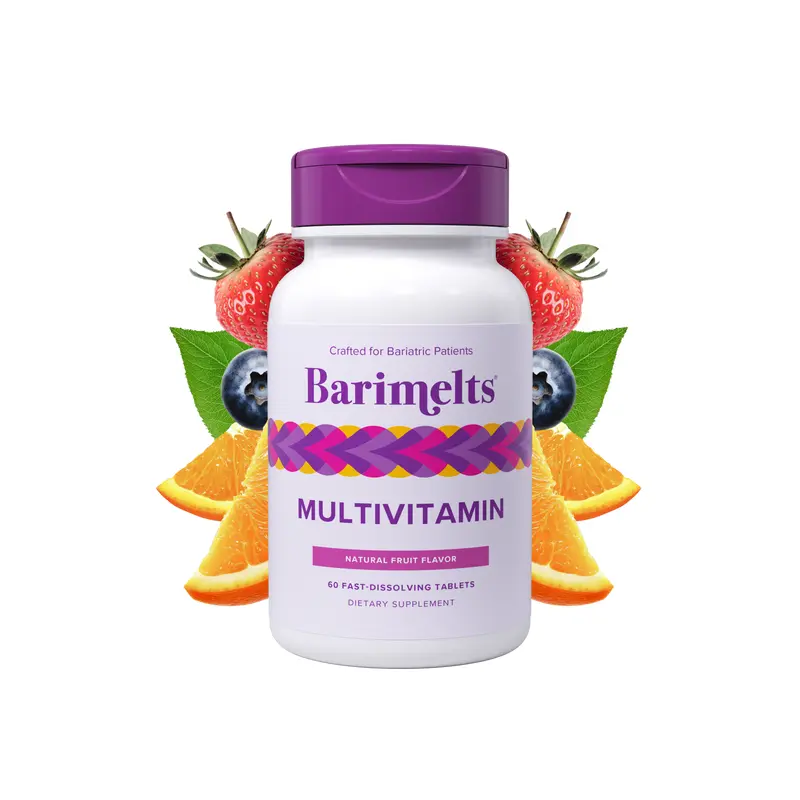 BariMelts Multivitamin - 60 Fast-Dissolving Tablets - Natural Fruit Flavor
