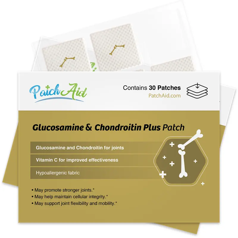 Glucosamine and Chondroitin Topical Plus Vitamin Patch by PatchAid