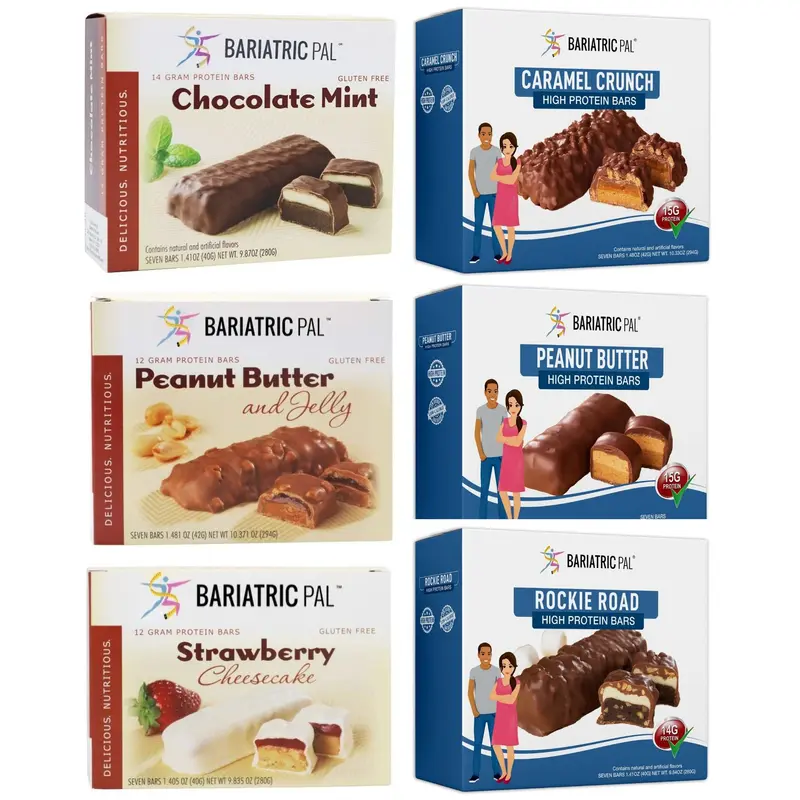BariatricPal High Protein Bars - Jumbo Variety Pack