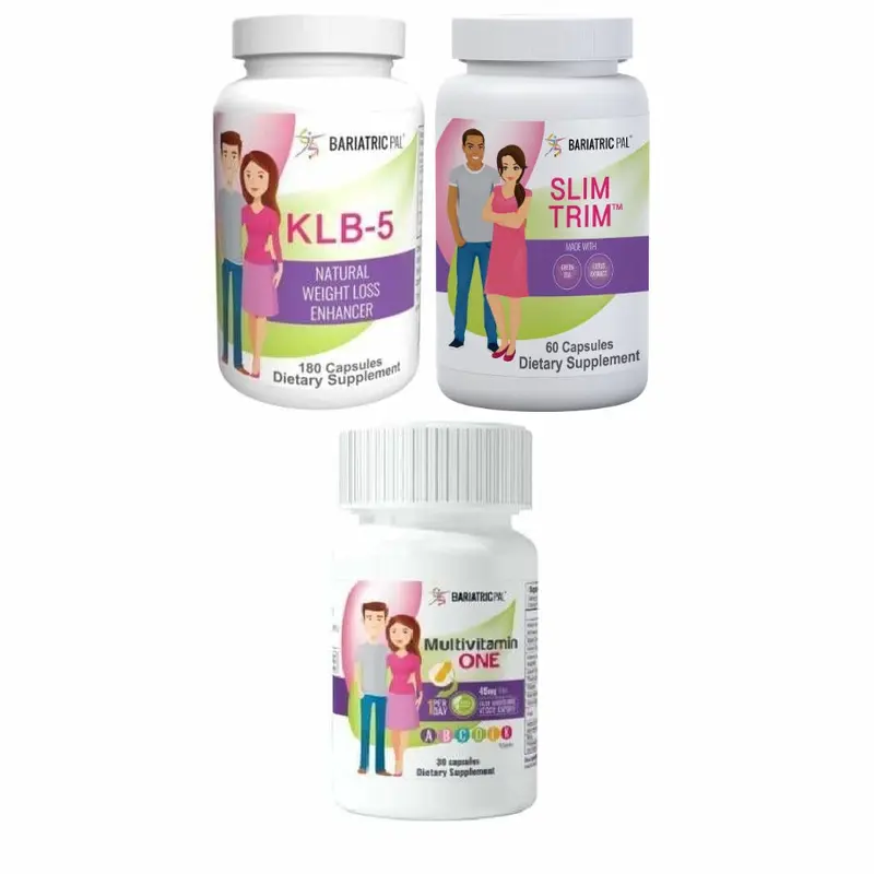 BariatricPal Multivitamin One + Appetite Suppressant & Weight Loss Enhancer Combo Pack