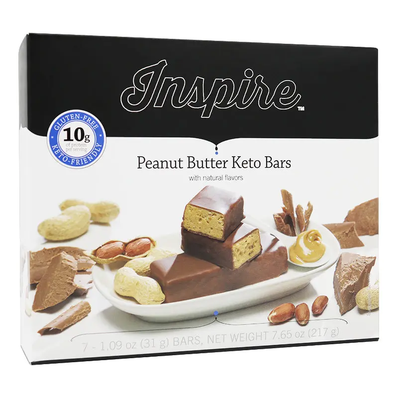 Inspire Keto Protein Bars by Bariatric Eating - Peanut Butter