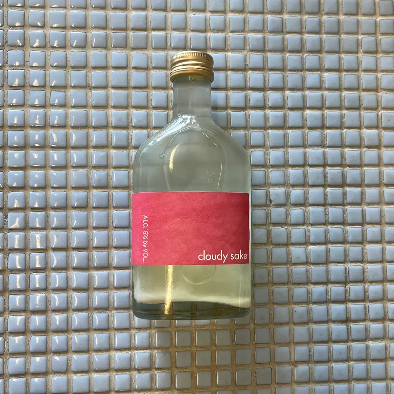 shibata "pink" nigori cloudy sake