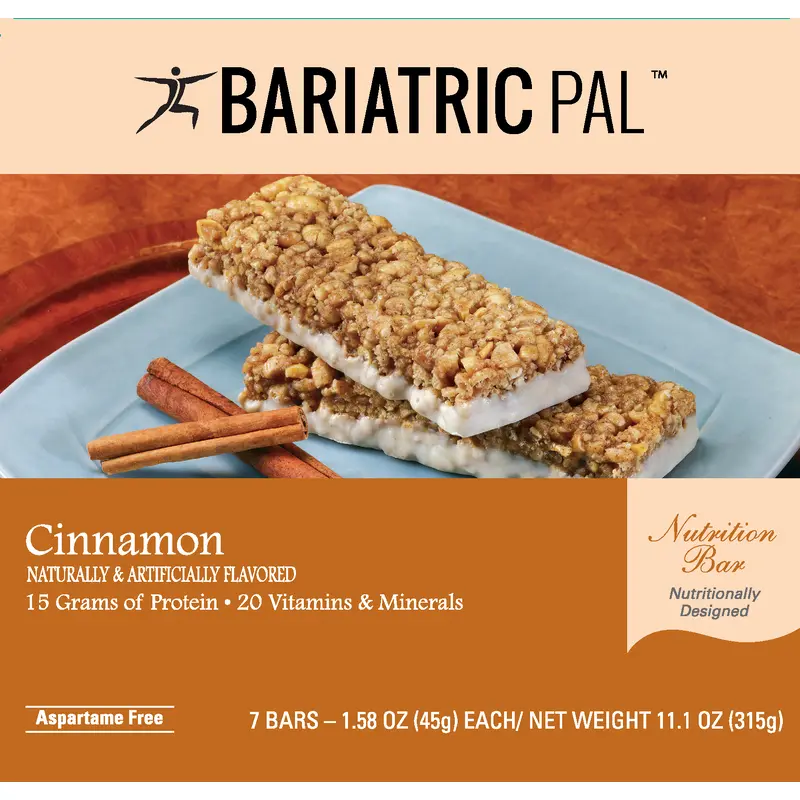BariatricPal 15g Protein Bars - Crispy Cinnamon