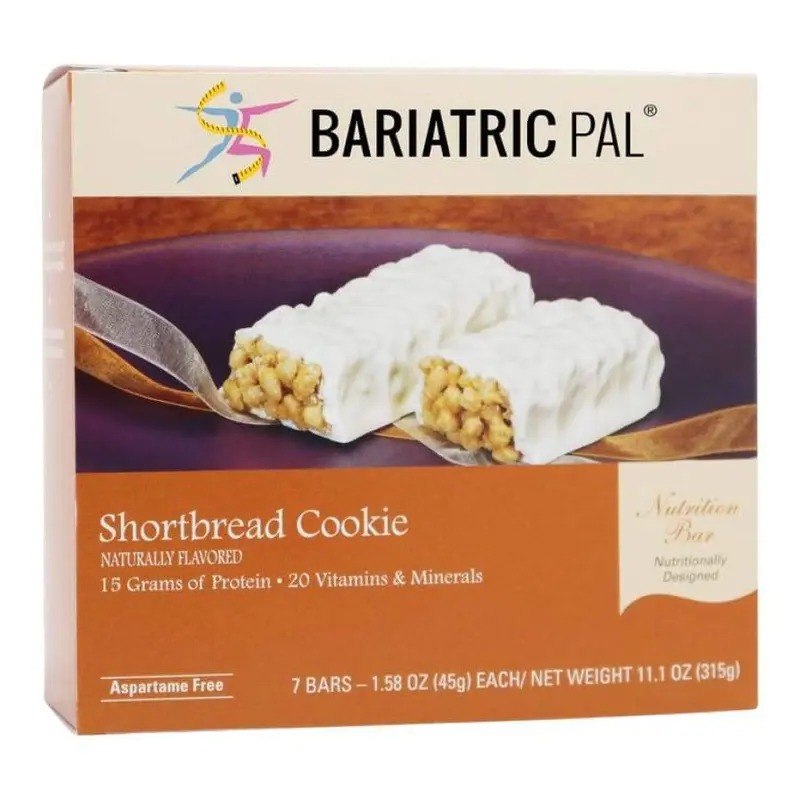 BariatricPal 15g Protein Bars - Shortbread Cookie