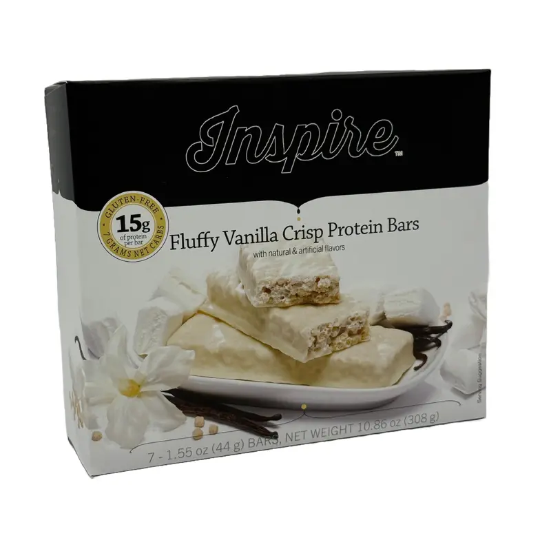 BariatricPal Low Carb Protein & Fiber Bars - Fluffy Vanilla Crisp