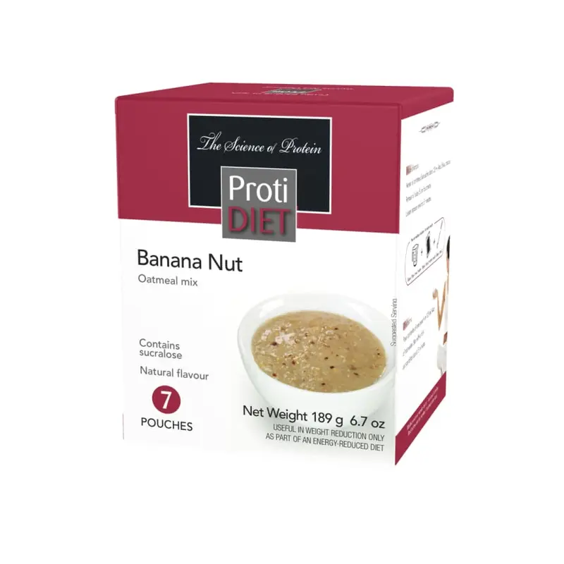 Proti Diet 15g Hot Protein Breakfast - Banana Nut Oatmeal