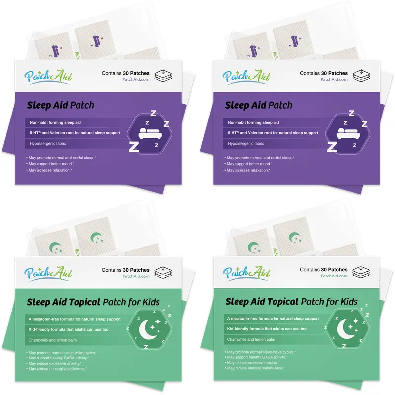 Family Bedtime Vitamin Patch Pack by PatchAid