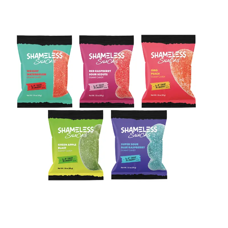Shameless Snacks Gummy Candy - Variety Pack