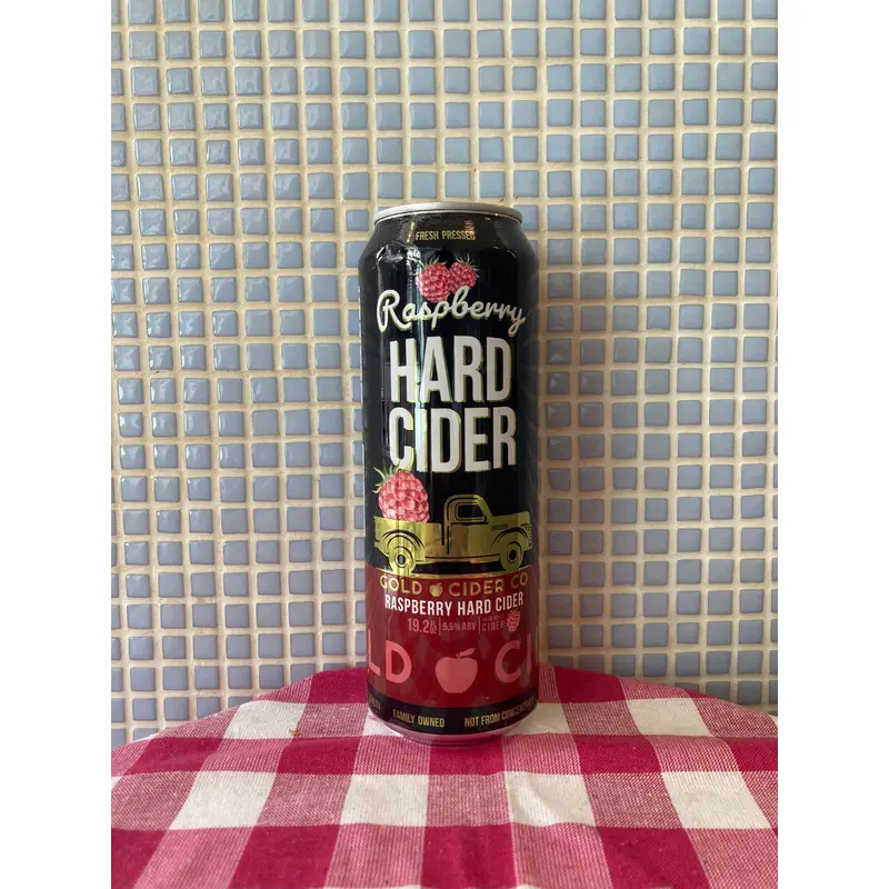 washington gold raspberry hard cider - 19.2oz cans