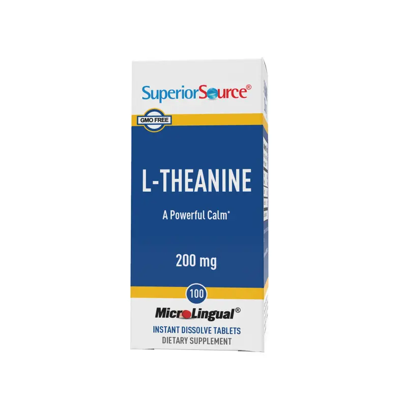 Superior Source L-Theanine 200 mg, 100 Instant Dissolve Tablets