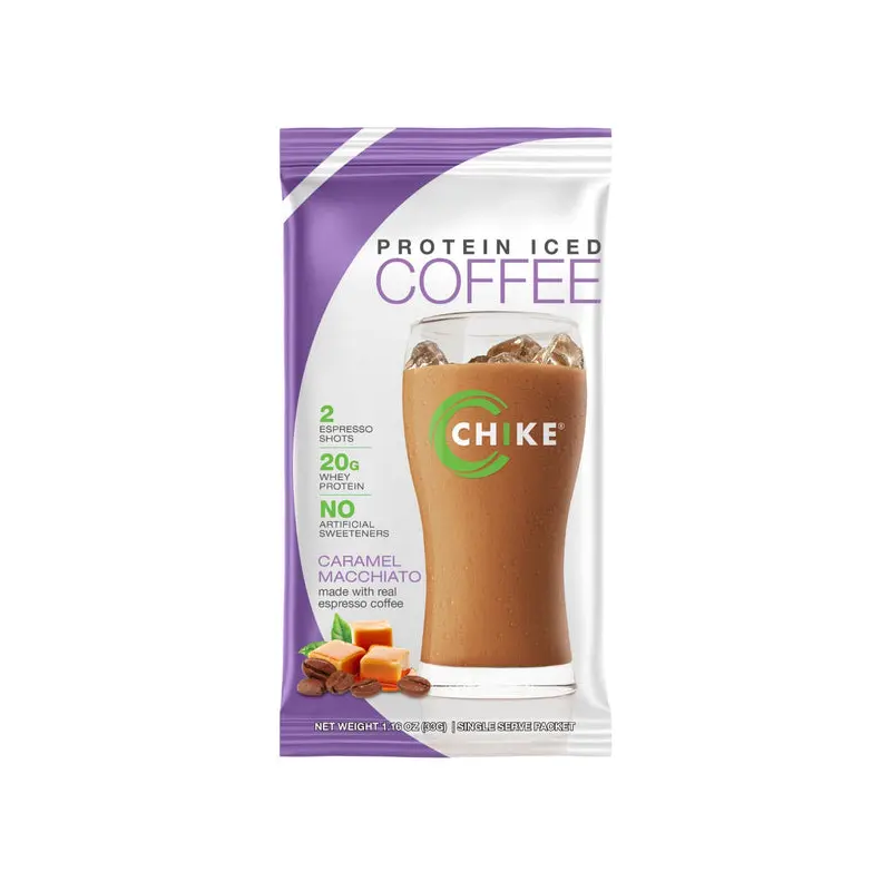 Chike Nutrition Natural High Protein Iced Coffee Single Packets