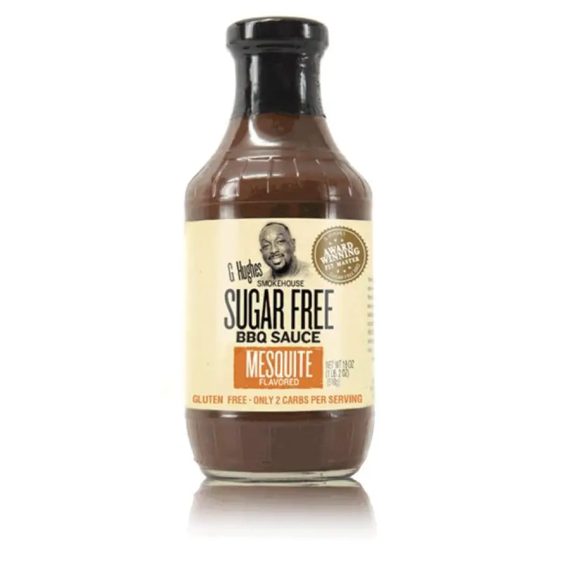 G Hughes' Smokehouse Sugar-Free BBQ Sauce - Mesquite Flavored