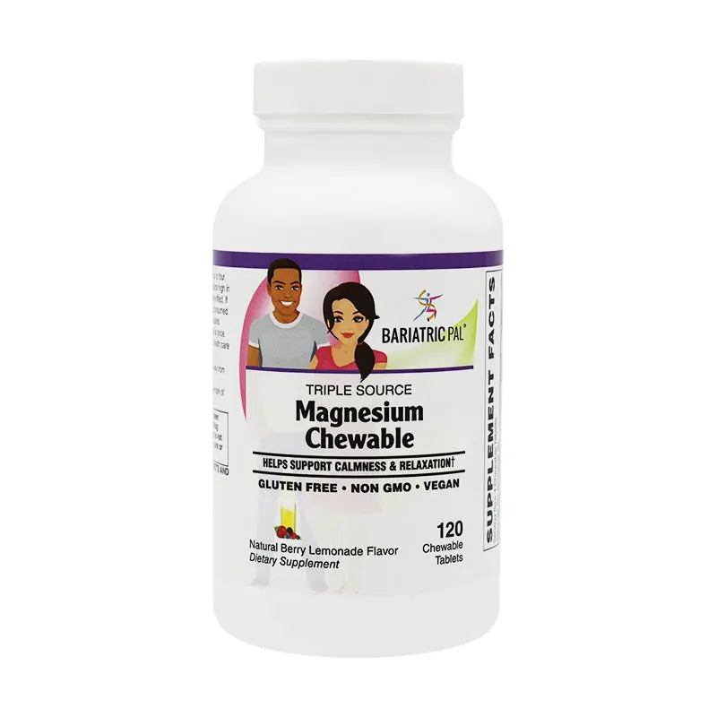 Triple Source Magnesium Chewable (Berry Lemonade) by BariatricPal