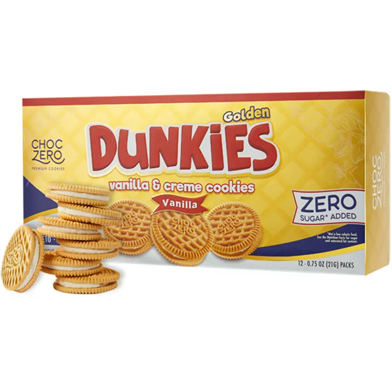 ChocZero Dunkies Sandwich Cookies, 9 oz