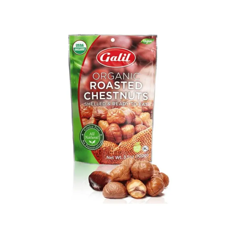 Galil Organic Roasted Chestnuts