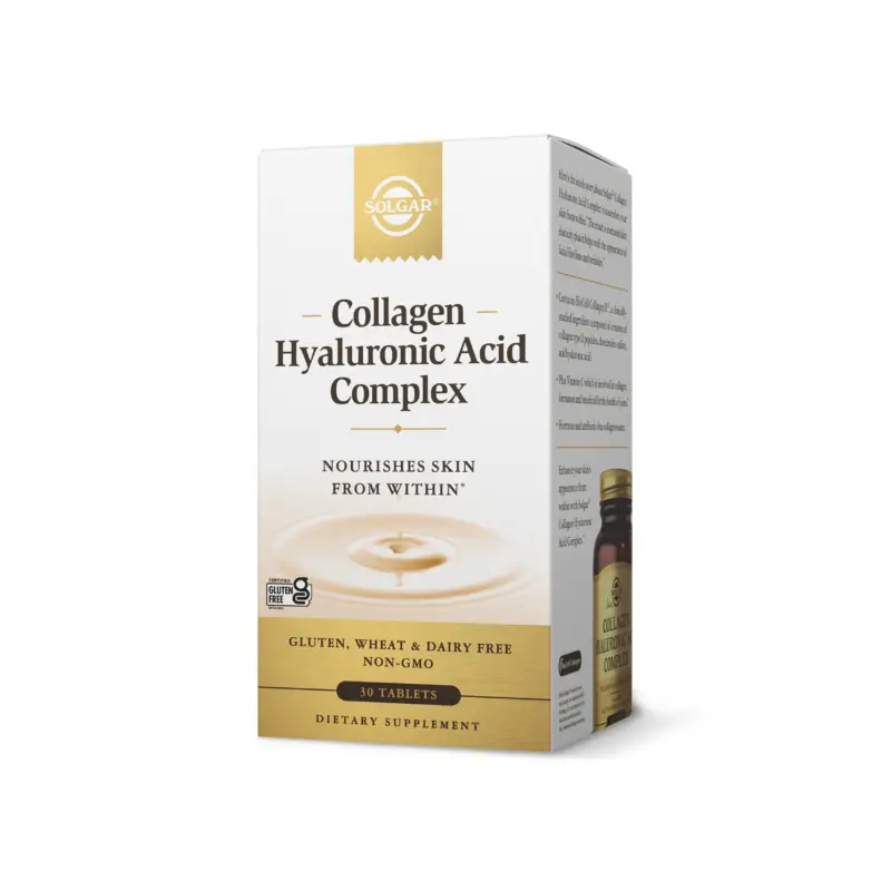 Solgar Collagen Hyaluronic Acid Complex - 30 Tablets