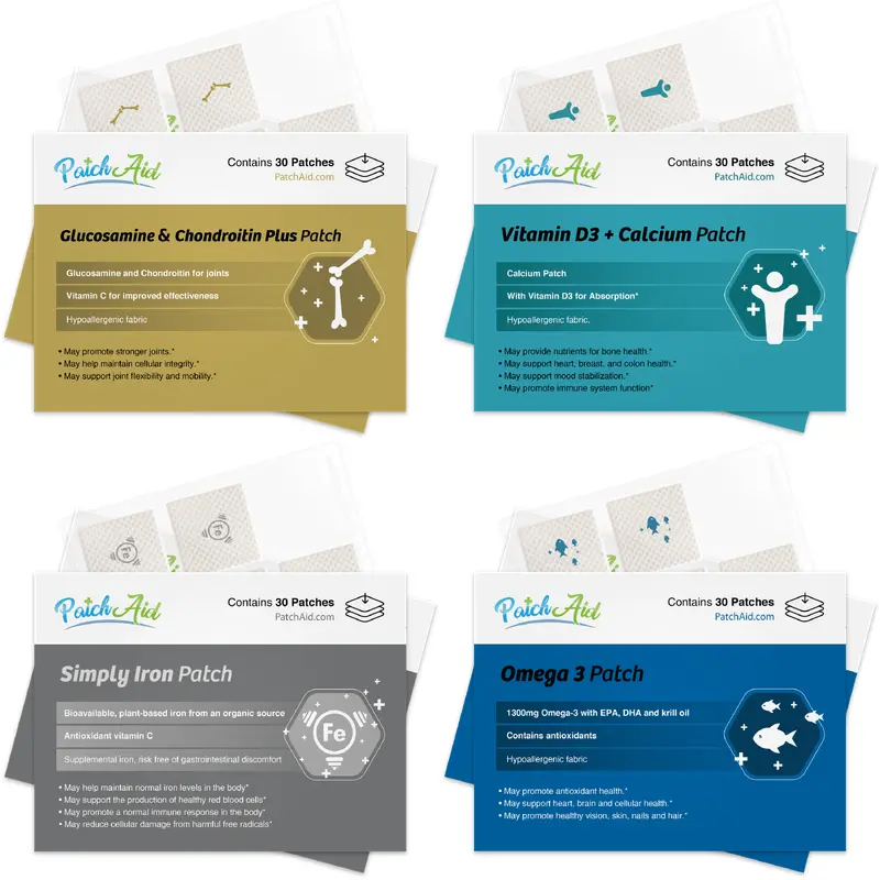 Joint & Bone Health Patch Pack by PatchAid