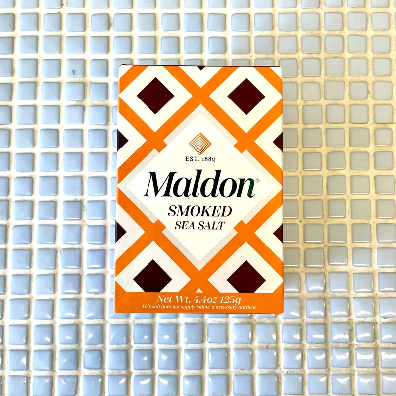 maldon smoked sea salt flakes