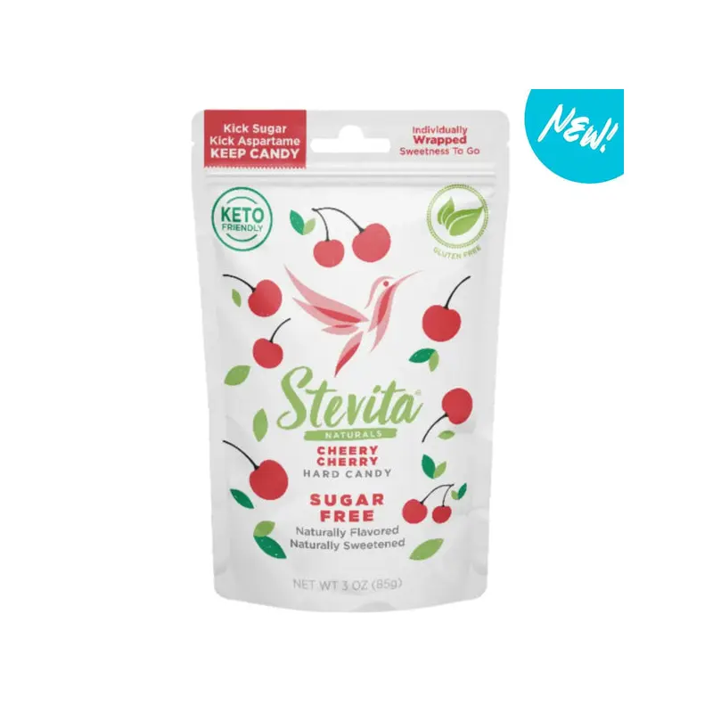 Stevita Stevia Sweetened Sugar Free Hard Candies, 3 oz pouch