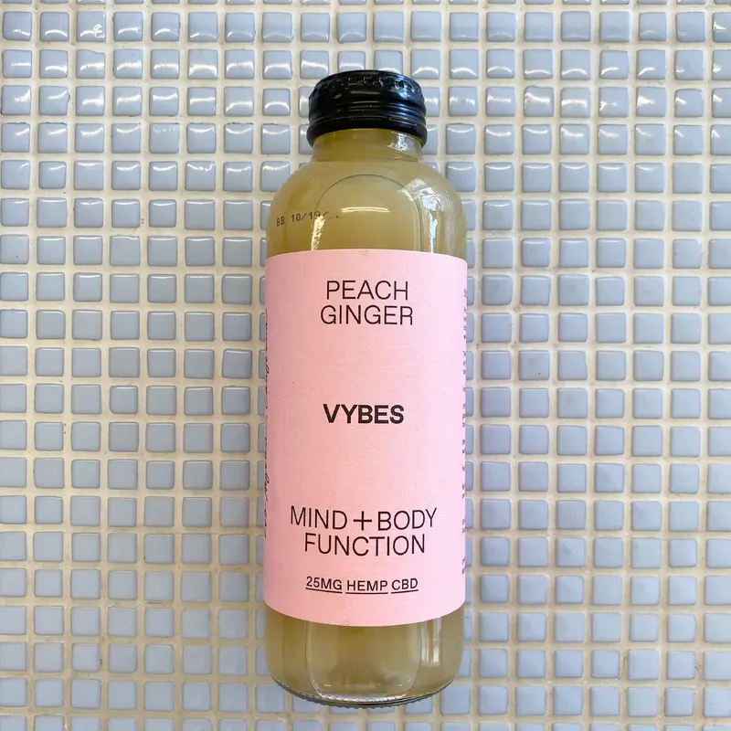 vybes peach ginger