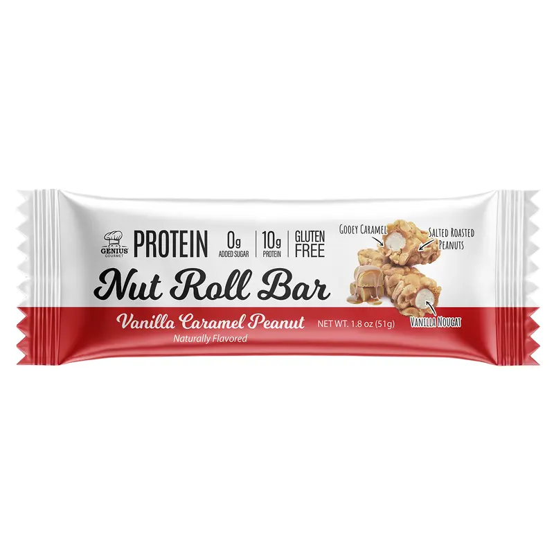 Genius Gourmet Protein Nut Roll Bar