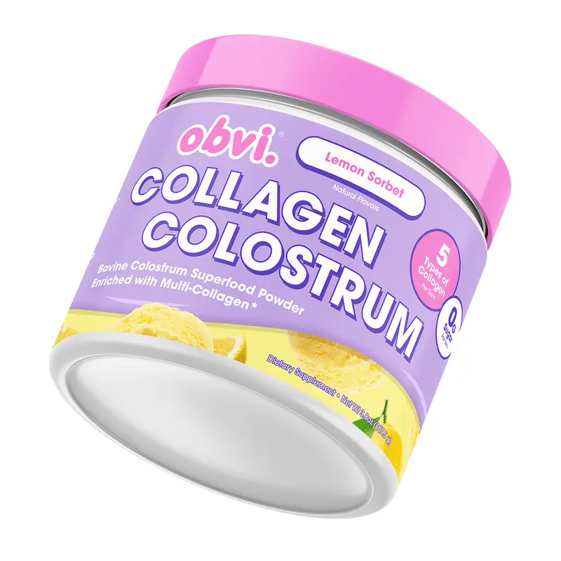 Obvi Collagen Colostrum, 3.8 oz - Lemon Sorbet