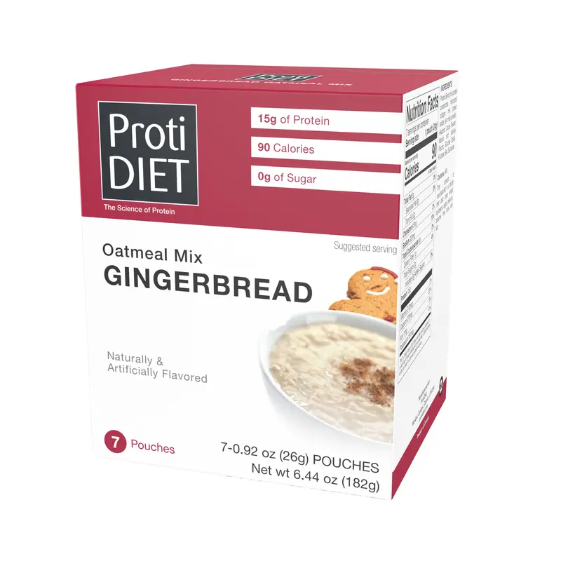 Proti Diet 15g Hot Protein Breakfast - Gingerbread Oatmeal