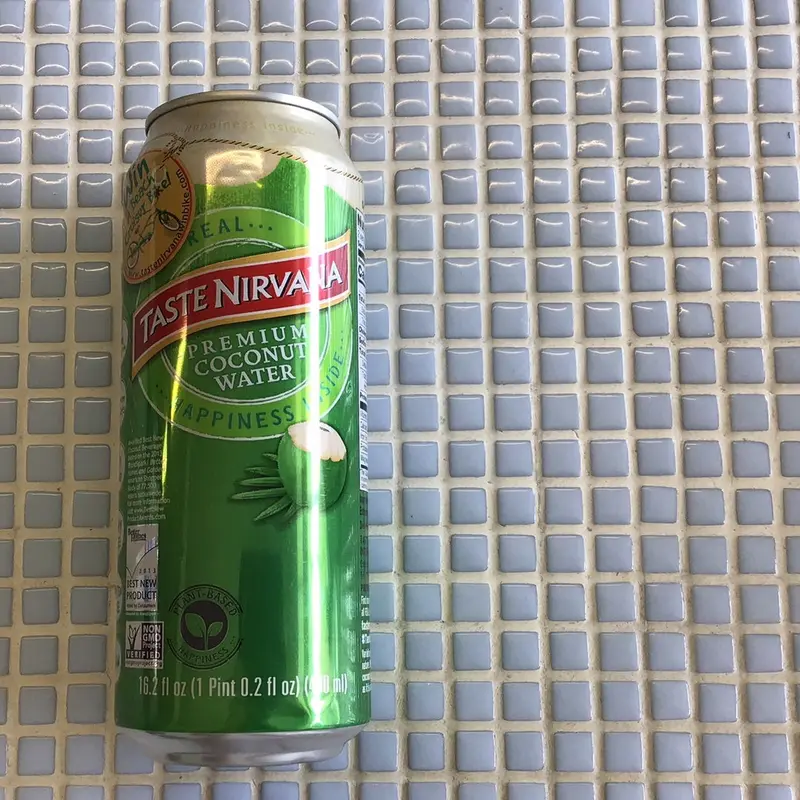 taste nirvana real coconut water, 16oz