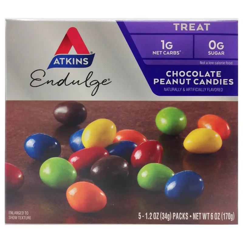 Atkins Nutritionals Endulge Candies, Chocolate Peanut 6 oz.