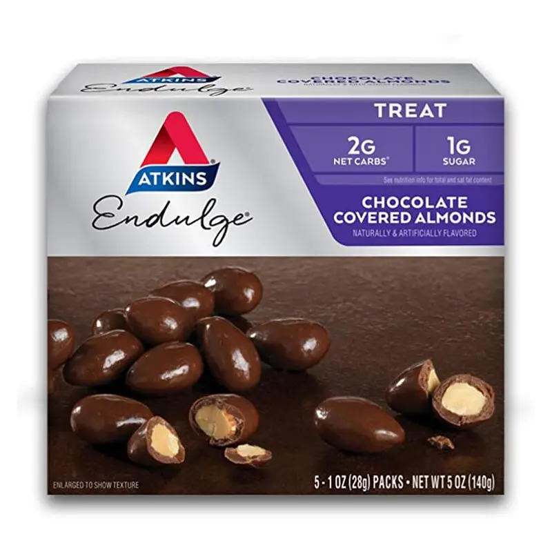 Atkins Nutritionals Endulge Chocolate Covered Almonds 5 packs
