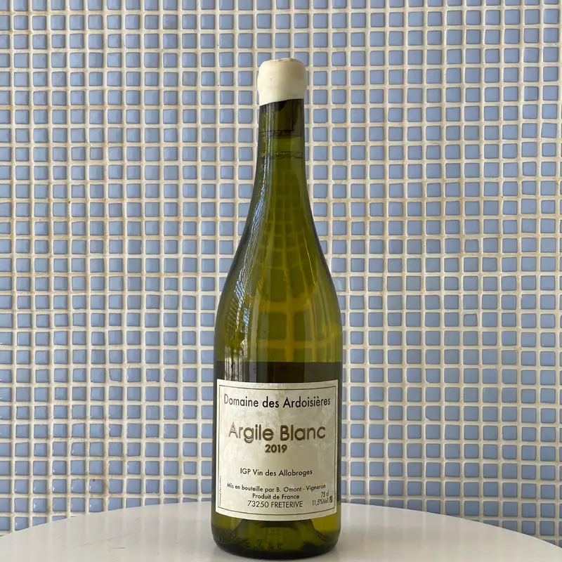 domaine des ardoisires argile blanc white wine 2019